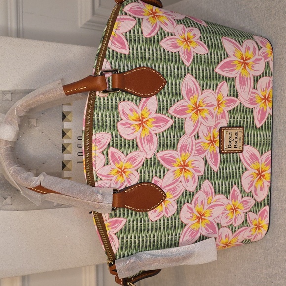 Dooney & Bourke Plumeria Geena Satchel - Picture 2 of 10